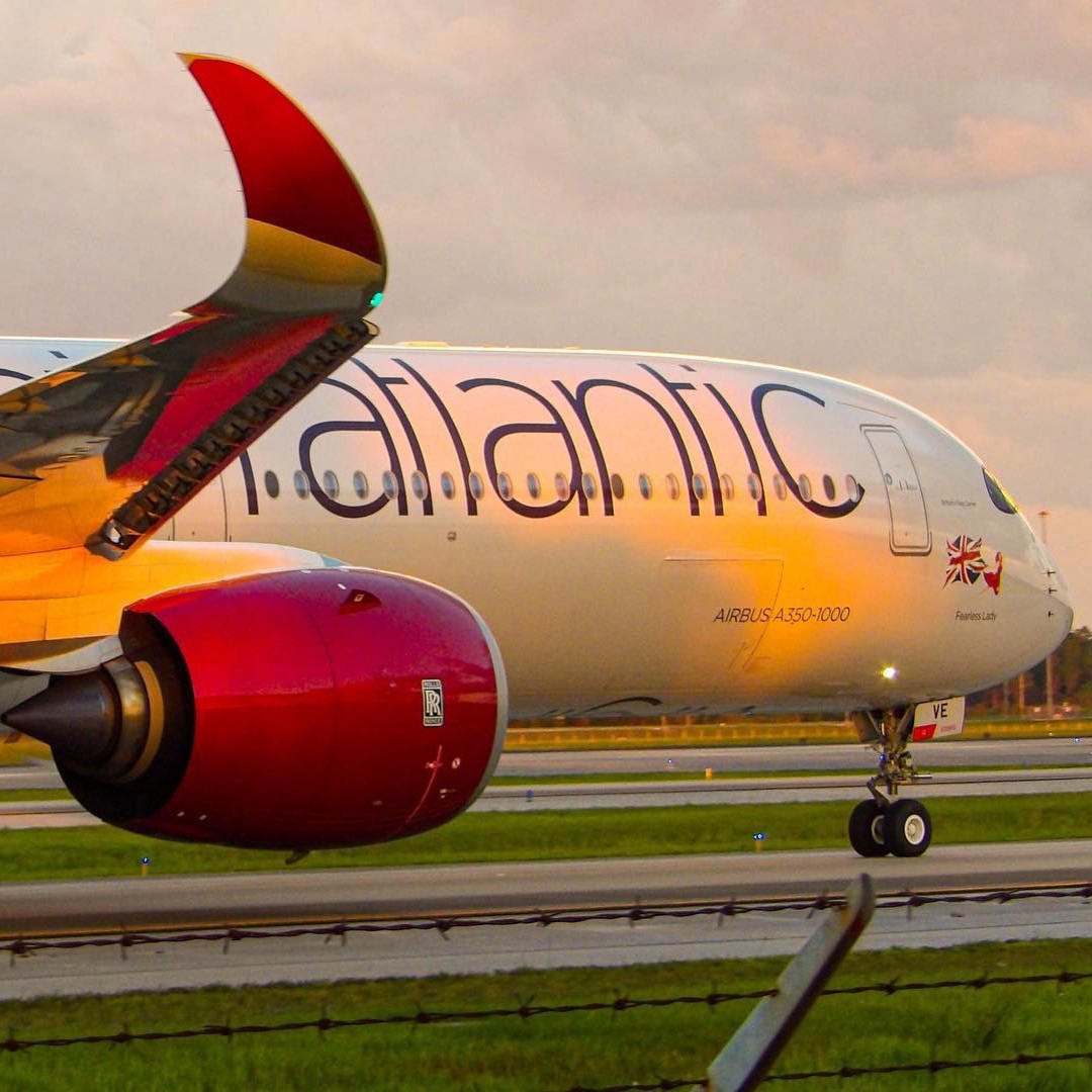 Virgin Atlantic - Sunset views you deserve - jet off onboard one of our flying ladies to your dream