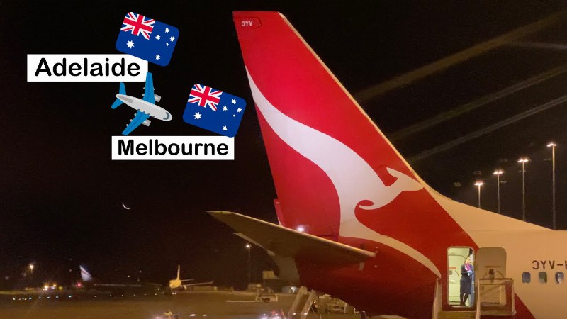 image 0 6am Qantas Flight: Qf670 Adelaide To Melbourne (economy Class)