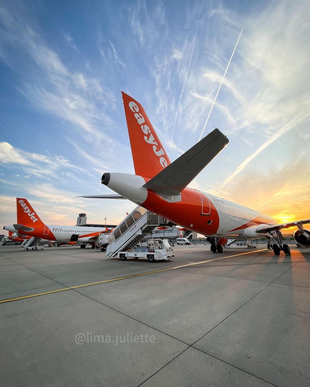 image  1 easyJet - Sunrise views don’t get much better than this