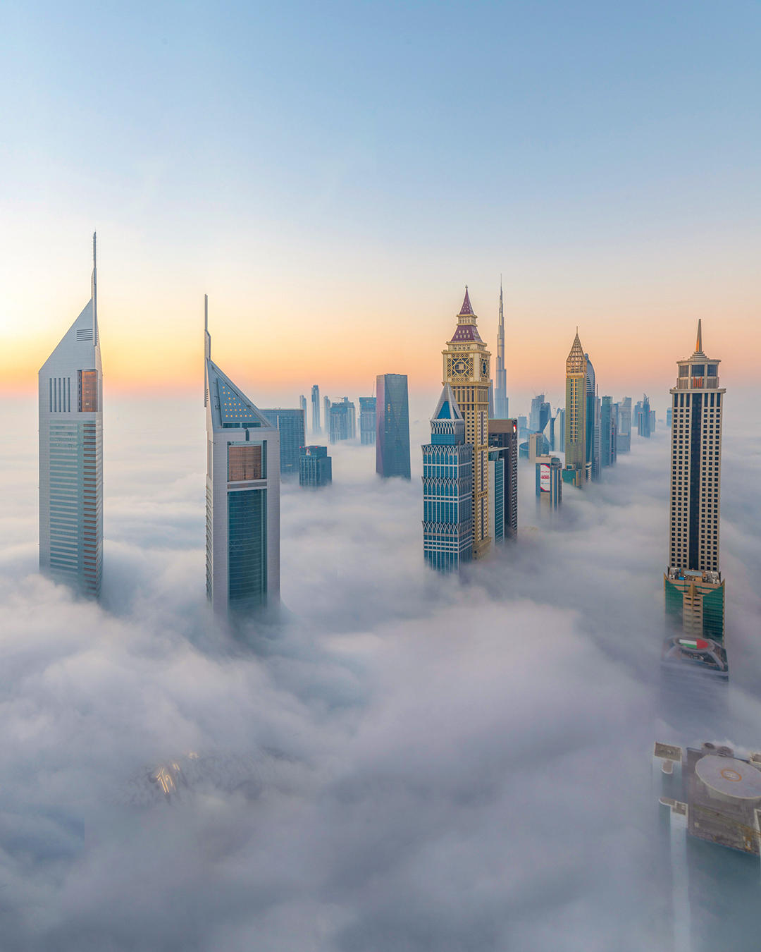 Emirates - Mornings in Dubai are magical during winter