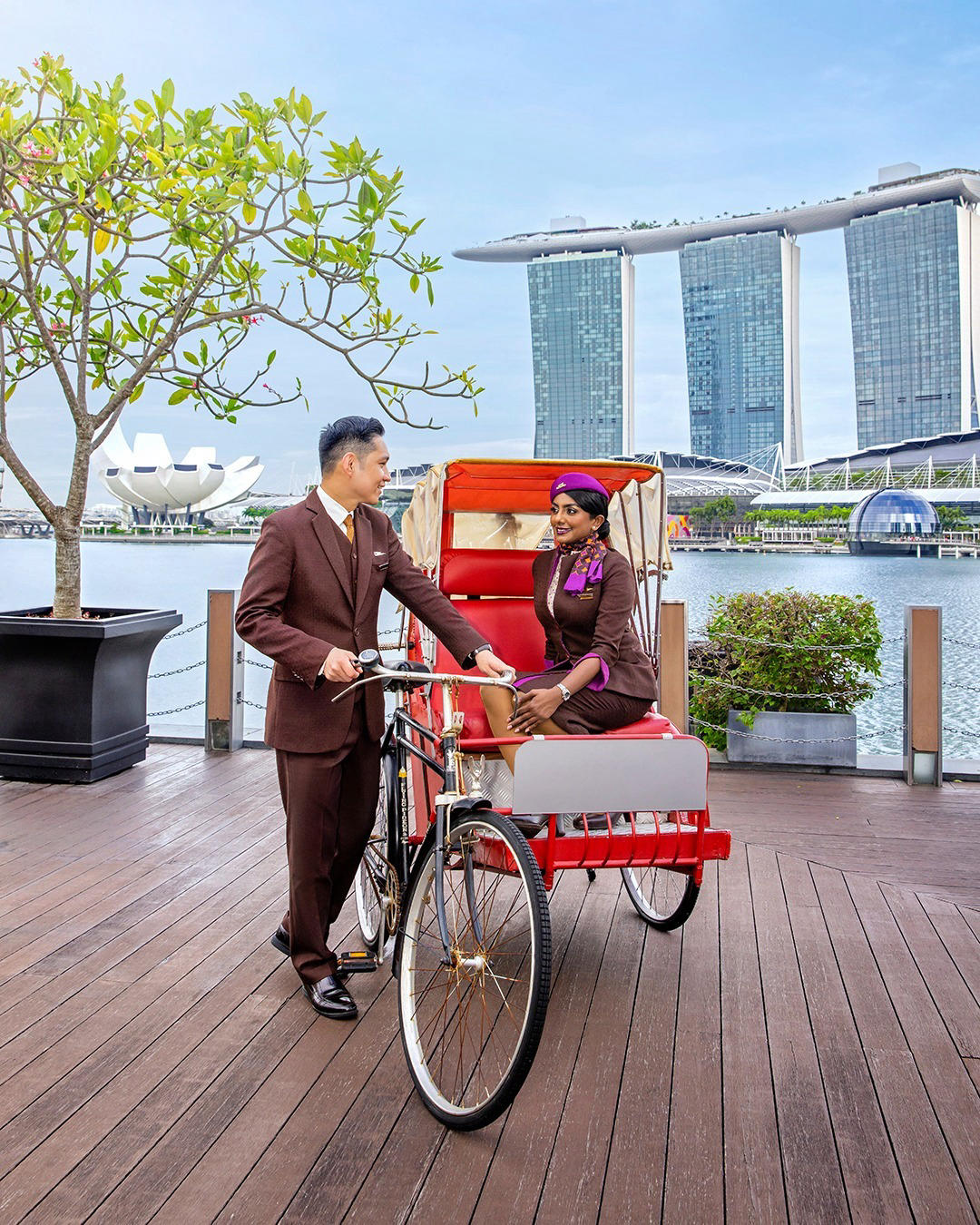 Etihad Airways - We are celebrating 15 years of flying to Singapore, the Lion City