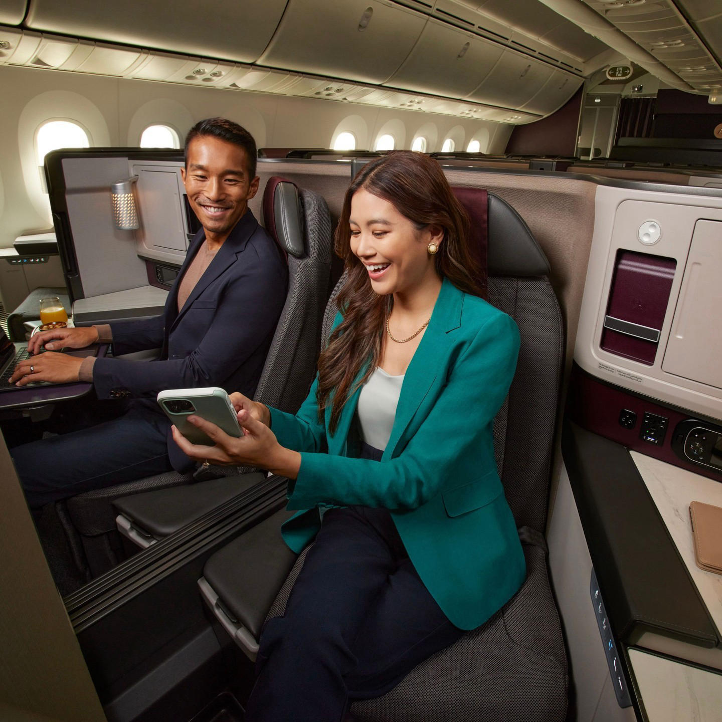 image  1 Explore our latest Business Class Suite on-board the Boeing 787-9