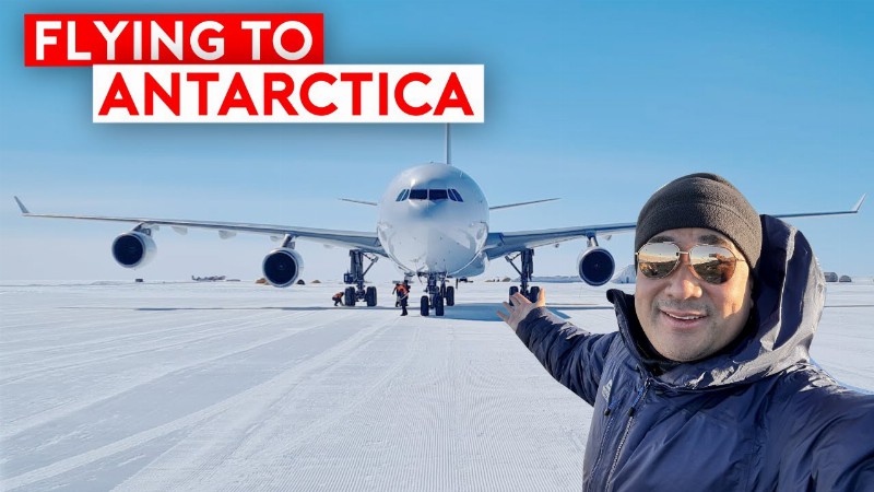 image 0 Extreme Flight - Fly To Antarctica And Land On Ice Runway On A340