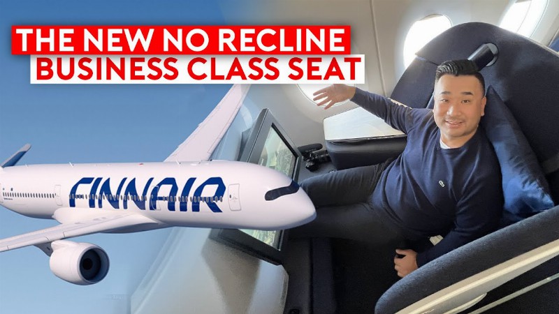 image 0 Finnair New A350 - The No Recline Business Class Seat
