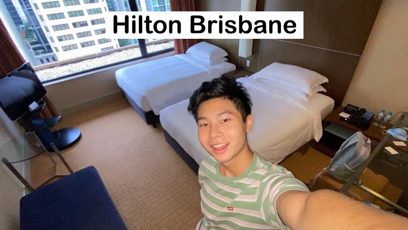 image 0 Hilton Brisbane: Tennis Court Pool Gym (twin Hilton Guest Room)