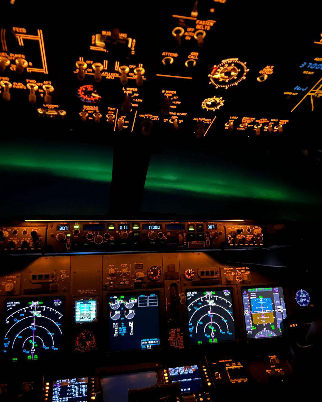 image  1 Just when you thought flying couldn't get any more magical, one of our crew on board captured the st