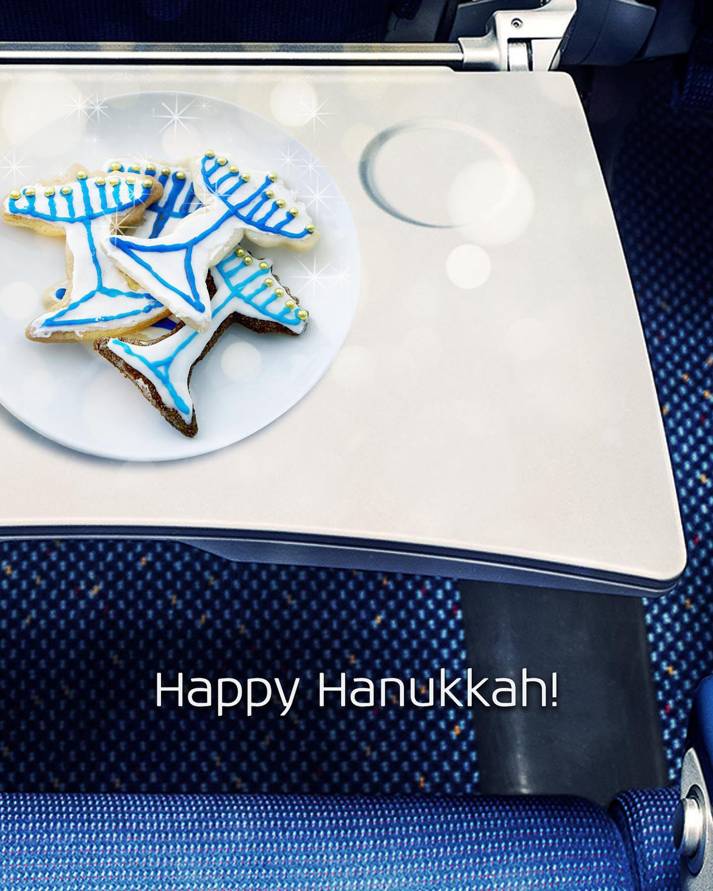 KLM Royal Dutch Airlines - Happy Hanukkah from KLM