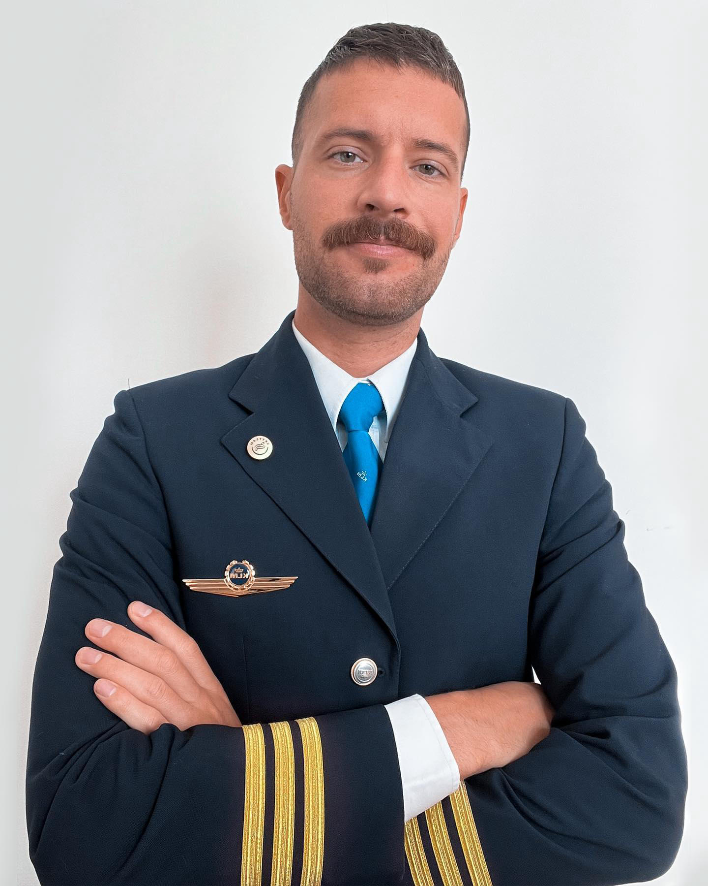 KLM Royal Dutch Airlines - Happy last day of Movember