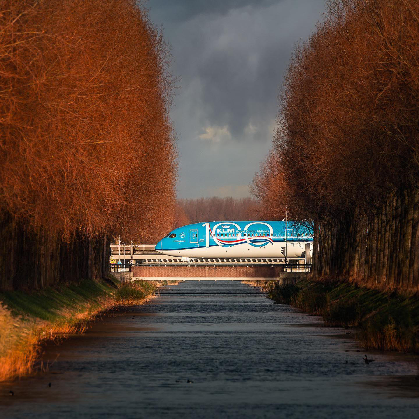 image  1 KLM Royal Dutch Airlines - Here in the Netherlands autumn is right around the corner