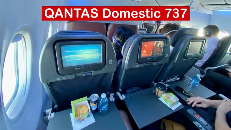 image 0 Qantas 737 Economy Class In 2022 (adelaide To Sydney)