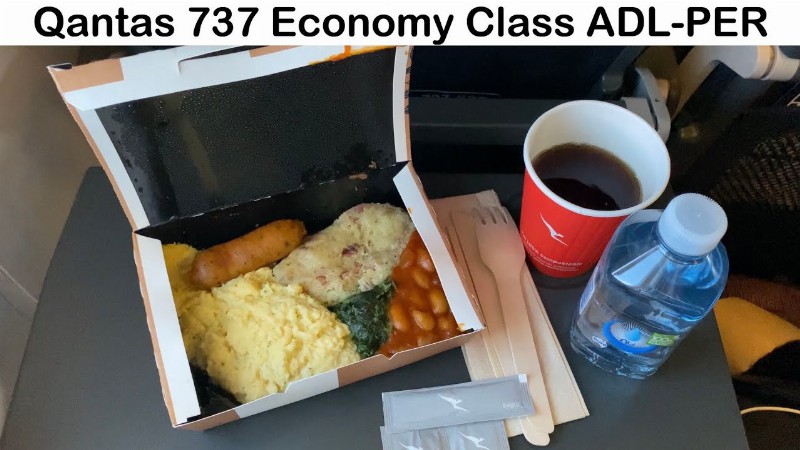 image 0 Qantas Qf883 Adelaide To Perth: Pretty Decent Breakfast 🍳☕️✈️