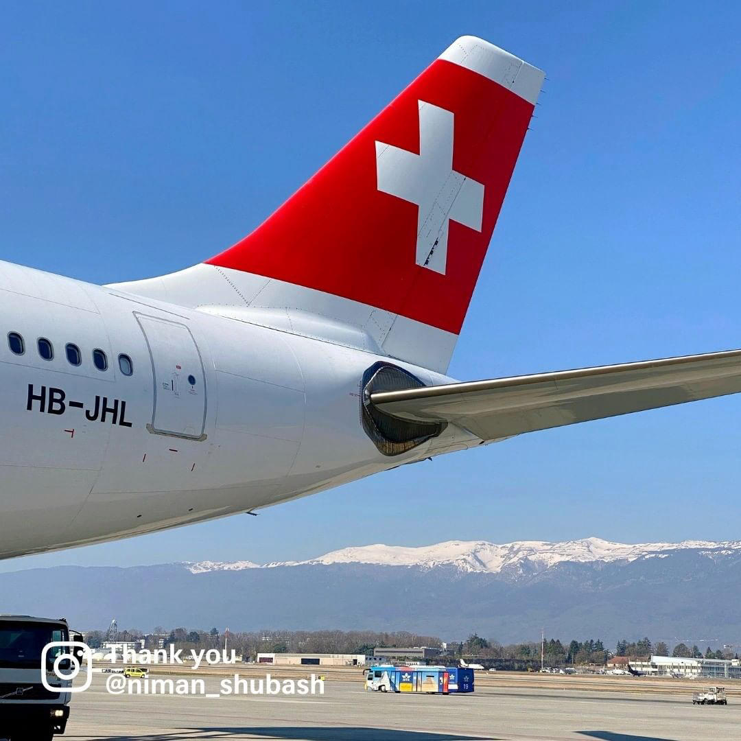 Swiss International Air Lines - One of our most well-known trademarks is our tailfin, which shows th