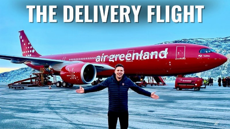image 0 The Air Greenland Delivery Flight