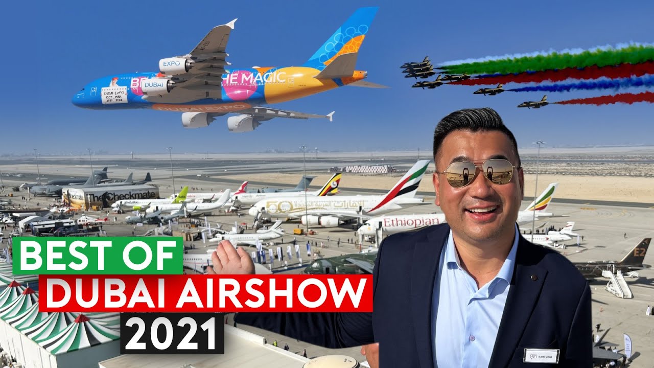 image 0 The Best Of Dubai Airshow 2021 - Complete Show Highlight