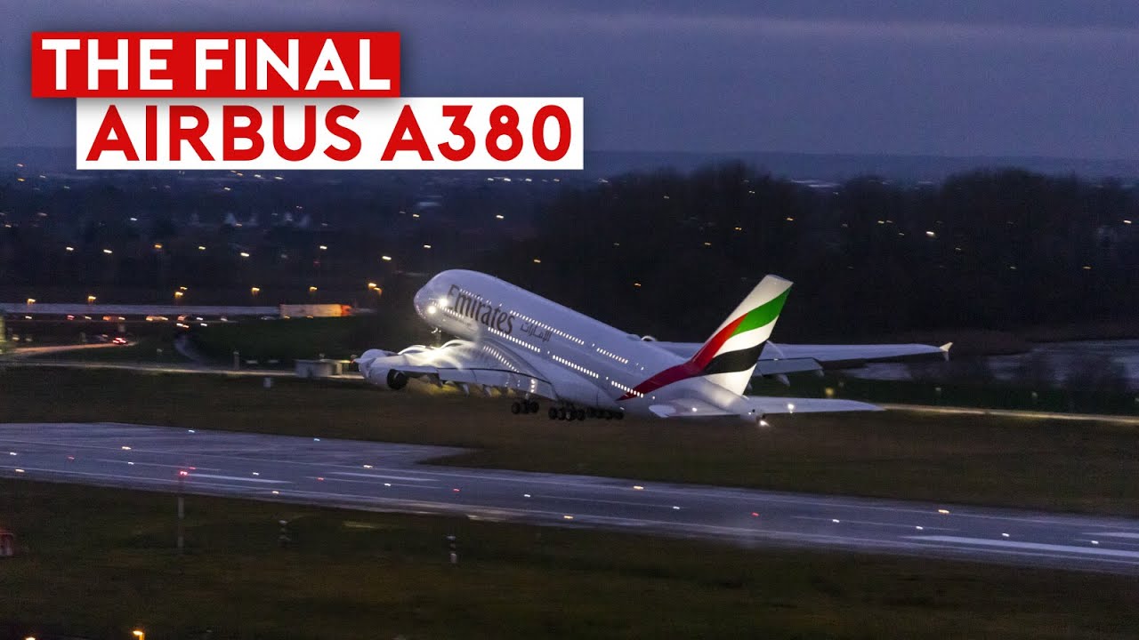 image 0 The Final Airbus A380 - The Last Delivery Flight
