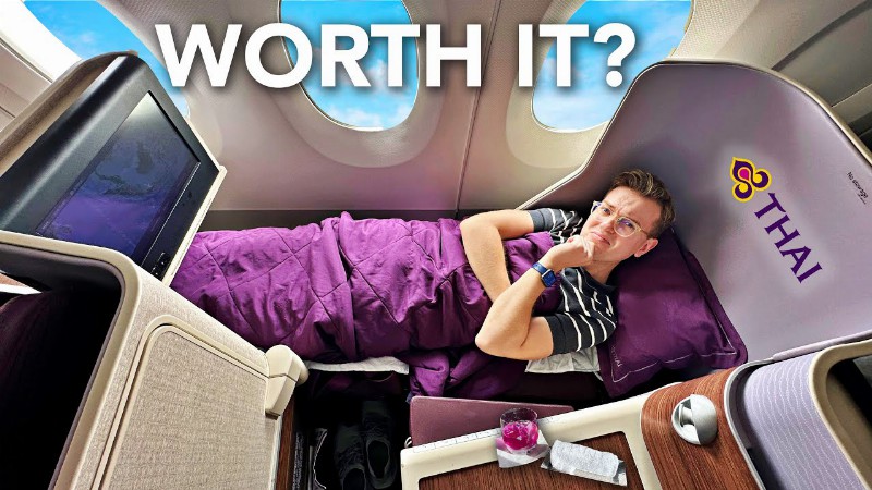 The State Of Thai Airways Business Class (cost-cutting?)